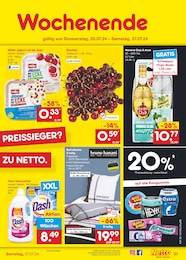 Waschmittel im Netto Marken-Discount Prospekt "Aktuelle Angebote" auf Seite 37