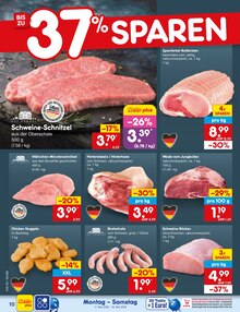 Fleisch im Netto Marken-Discount Prospekt "Aktuelle Angebote" mit 65 Seiten (Mainz)