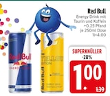 Energy Drink oder The Yellow Edition Angebote von Red Bull bei EDEKA Straubing für 1,00 €