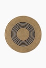 Tapis rond jute diamètre 120cm - Monoprix Margaret Tapis rond jute diamètre 120cm à 41,99 € dans le catalogue Monoprix Margaret