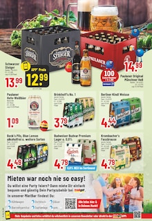 Krombacher im Trinkgut Prospekt "Aktuelle Angebote" mit 18 Seiten (Düsseldorf)