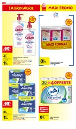 Prix et réduction Lotus dans le prospectus Carrefour Market en cours Offre Lotus dans le catalogue Carrefour Market du moment à la page 24
