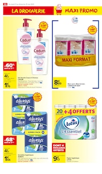 Promo Always dans le catalogue Carrefour Market du moment à la page 24