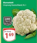 GLOBUS Crimmitschau - Blumenkohl Angebot im Prospekt Blumenkohl bei GLOBUS im Crimmitschau Prospekt für 1,69 €