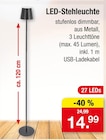 LED-Stehleuchte im aktuellen Zimmermann Prospekt