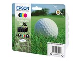 Epson 34XL Balle de Golf - Pack de 4 - noir, cyan, magenta, jaune - cartouche d'encre originale à Bureau Vallée dans Belmont-Tramonet