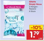 Aktuelle Rasierer Angebote bei Netto Marken-Discount in Pforzheim Aktuelles Simply Venus Angebot bei Netto Marken-Discount in Pforzheim ab 1,79 €