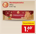 Mandelspekulatius im Angebot bei Netto Marken-Discount in Hückelhoven Mandelspekulatius Angebote bei Netto Marken-Discount Hückelhoven für 1,69 €
