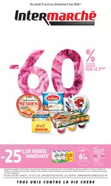 Lait en promo dans le catalogue Intermarché Contact à la page 1