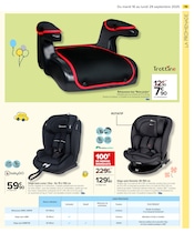 Siège Auto Bébé Angebote im Prospekt "PARENTS MALINS IL N’Y A PAS DE PETITES ÉCONOMIES" von Carrefour auf Seite 21