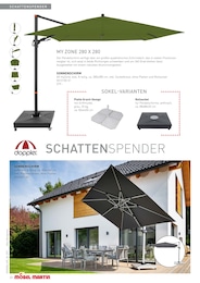 Sonnenschirm Angebot im aktuellen Möbel Martin Prospekt auf Seite 20