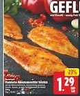Mariniertes Hähnchenbrustfilet Teilstück von Bauerngut für 1,29 € bei EDEKA im Angebot Mariniertes Hähnchenbrustfilet Teilstück von Bauerngut im aktuellen EDEKA Prospekt