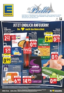 EDEKA Prospekt Aktuelle Angebote mit  Seiten in Lüdenscheid und Umgebung
