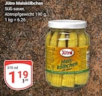 Maiskölbchen im Angebot bei GLOBUS in Mannheim Maiskölbchen Angebote von Jütro bei GLOBUS Mannheim für 1,19 €