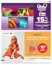 Promotion Tongs dans le prospectus Carrefour, valable du 17/06/2025 au 01/07/2025 Promo Tongs dans le catalogue Carrefour du moment à la page 65