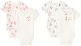Lot de 2 bodies manches courtes fille ou garçon - Petit Béguin à 11,99 € dans le catalogue Intermarché Hyper