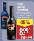 Irischer Sahnelikör von Baileys im aktuellen ALDI Nord Prospekt