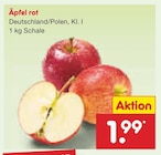 Aktuelles Äpfel rot Angebot bei Netto Marken-Discount in Salzgitter ab 1,99 €