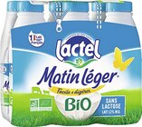 Lait sans lactose Matin léger Bio 1,2% M.G. - LACTEL dans le catalogue Casino Supermarchés