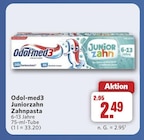Juniorzahn Zahnpasta bei combi im Warburg Prospekt für 2,49 €