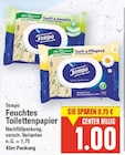 Feuchtes Toilettenpapier von Tempo im aktuellen E center Prospekt