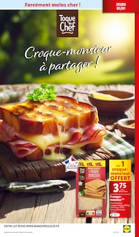 Promo Cervelas dans le catalogue Lidl du moment à la page 15