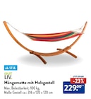 Hängematte mit Holzgestell von OUTLIV. für 229,00 € bei ALDI Nord im Angebot Hängematte mit Holzgestell von OUTLIV. im aktuellen ALDI Nord Prospekt
