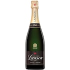 Champagne - LANSON LE BLACK LABEL - Carrefour Market à Mont-de-Marsan Champagne - LANSON LE BLACK LABEL en promo chez Carrefour Market Mont-de-Marsan à 32,95 €