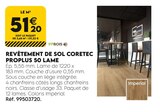 Tout Faire Montsûrs - Promo Revêtement de sol Proplus 50 Lame Promo Revêtement de sol Proplus 50 Lame à 51,20 € dans le catalogue Tout Faire à Montsûrs