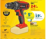 Perceuse visseuse TC-AS 18 Li-Solo - Einhell en promo chez Super U Perceuse visseuse TC-AS 18 Li-Solo - Einhell dans le catalogue Super U