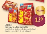 Nic Nac’s oder Saltletts bei tegut im Ingolstadt Prospekt für 1,29 €