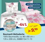 Baumwoll-Bettwäsche Angebote bei ROLLER Hamburg für 9,99 €