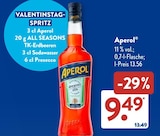 Aperol Angebote von Aperol bei ALDI SÜD Bergisch Gladbach für 9,49 €