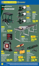 Lidl Lampe im Prospekt 