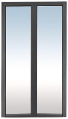 Brico Dépôt Morschwiller-le-Bas - PORTE-FENÊTRE ALUMINIUM GRIS 2 VANTAUX LARG. 140 X HAUT. 215 CM UW*=1,7 Promo PORTE-FENÊTRE ALUMINIUM GRIS 2 VANTAUX LARG. 140 X HAUT. 215 CM UW*=1,7 dans le catalogue Brico Dépôt "Brico Depot" à Morschwiller-le-Bas