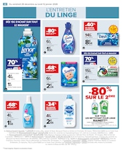 Lenor Angebote im Prospekt "LE BLANC : STYLÉS LES PETITS PRIX !" von Carrefour Lenor Angebote im Prospekt "LE BLANC : STYLÉS LES PETITS PRIX !" von Carrefour auf Seite 24