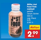Just Food Trinkmahlzeit von Müller im aktuellen Netto Marken-Discount Prospekt