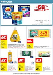 Vaisselle Angebote im Prospekt "70 % D’ÉCONOMIES SUR UNE SÉLECTION DE PRODUITS D'HYGIÈNE" von Carrefour auf Seite 57
