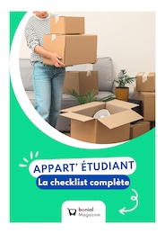 Catalogue Magazine "APPART' ÉTUDIANT La checklist complète" à Labouheyre et alentours, 1 page, 04/08/2025 - 28/09/2025