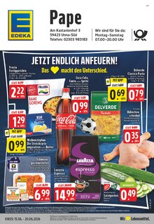 Aktueller EDEKA Prospekt "Aktuelle Angebote" für Unna Aktueller EDEKA Prospekt für Unna mit Seiten