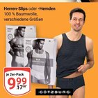 Herren-Slips Angebote von Götzburg bei GLOBUS Hanau für 9,99 €