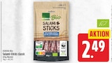 Salami-Sticks classic von EDEKA Bio für 2,49 € bei EDEKA im Angebot Salami-Sticks classic von EDEKA Bio im aktuellen EDEKA Prospekt