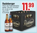 Pilsner im Angebot bei Trinkgut in Celle Pilsner Angebote von Radeberger bei Trinkgut Celle für 11,99 €