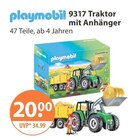 9317 Traktor mit Anhänger im Angebot bei V-Markt in Augsburg 9317 Traktor mit Anhänger Angebote von playmobil bei V-Markt Augsburg für 20,00 €