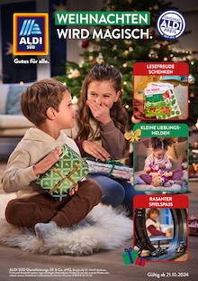 ALDI SÜD Prospekt "WEIHNACHTEN WIRD MAGISCH." mit  Seiten (Grünberg)