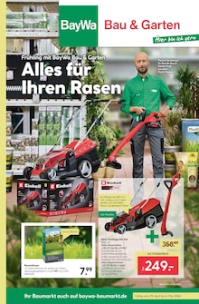 Rasendünger im BayWa Bau- und Gartenmärkte Prospekt "Hier bin ich gern" mit 24 Seiten (Würzburg)
