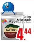 Kaffeekapseln im Angebot bei EDEKA in Landshut Kaffeekapseln Angebote von Tassimo bei EDEKA Landshut für 4,44 €