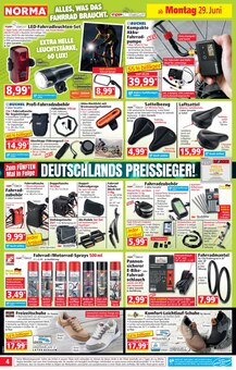 Fahrrad im Norma Prospekt "Mehr fürs Geld" mit 19 Seiten (Halle (Saale))