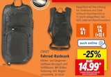 Fahrrad-Rucksack im Angebot bei Lidl in Jena Fahrrad-Rucksack Angebote bei Lidl Jena für 14,99 €