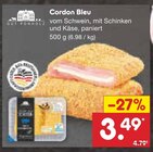 Cordon Bleu Angebote von GUT PONHOLZ bei Netto Marken-Discount Baden-Baden für 3,49 €